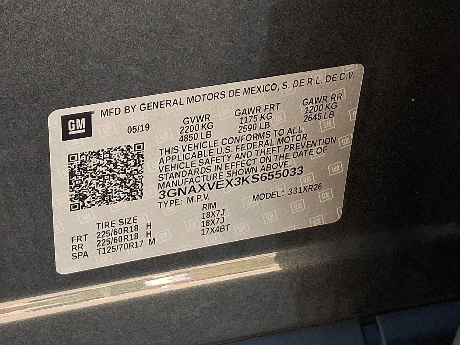 Used 2019 Chevrolet Equinox LT AWD/4WD image 25