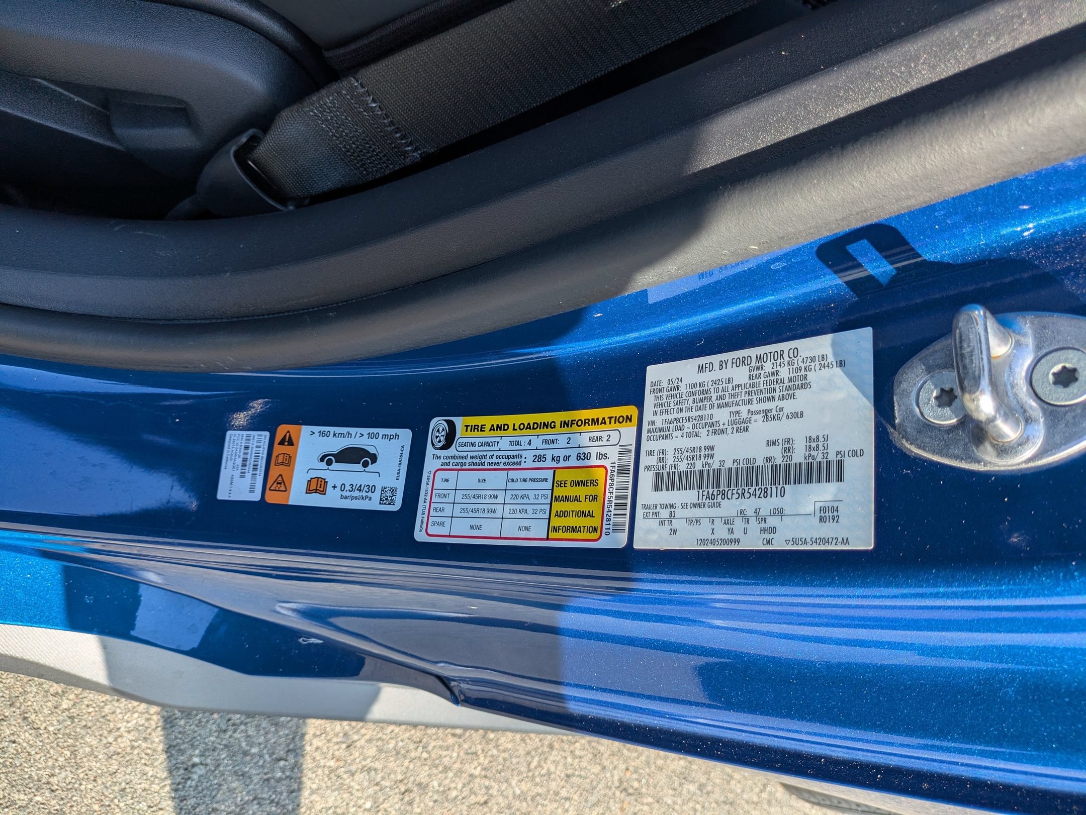 Certified 2024 Ford Mustang GT RWD image 37