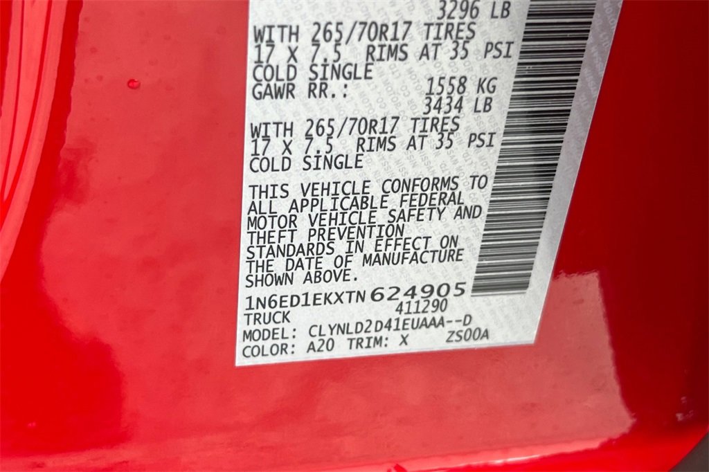 New 2026 Nissan Frontier PRO-4X w/ Tow Package image 22