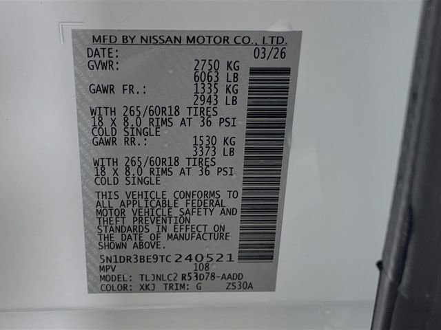 Used 2026 Nissan Pathfinder Rock Creek AWD/4WD image 33