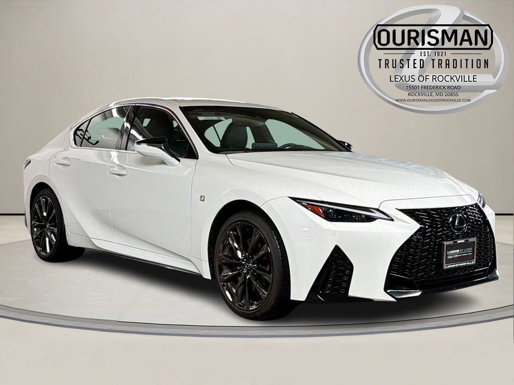 Certified 2024 Lexus IS 350 F Sport w/ Memory Package