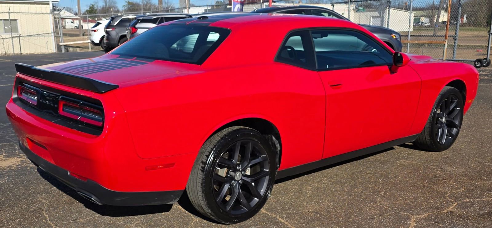 Used 2021 Dodge Challenger SXT w/ Blacktop Package RWD image 3