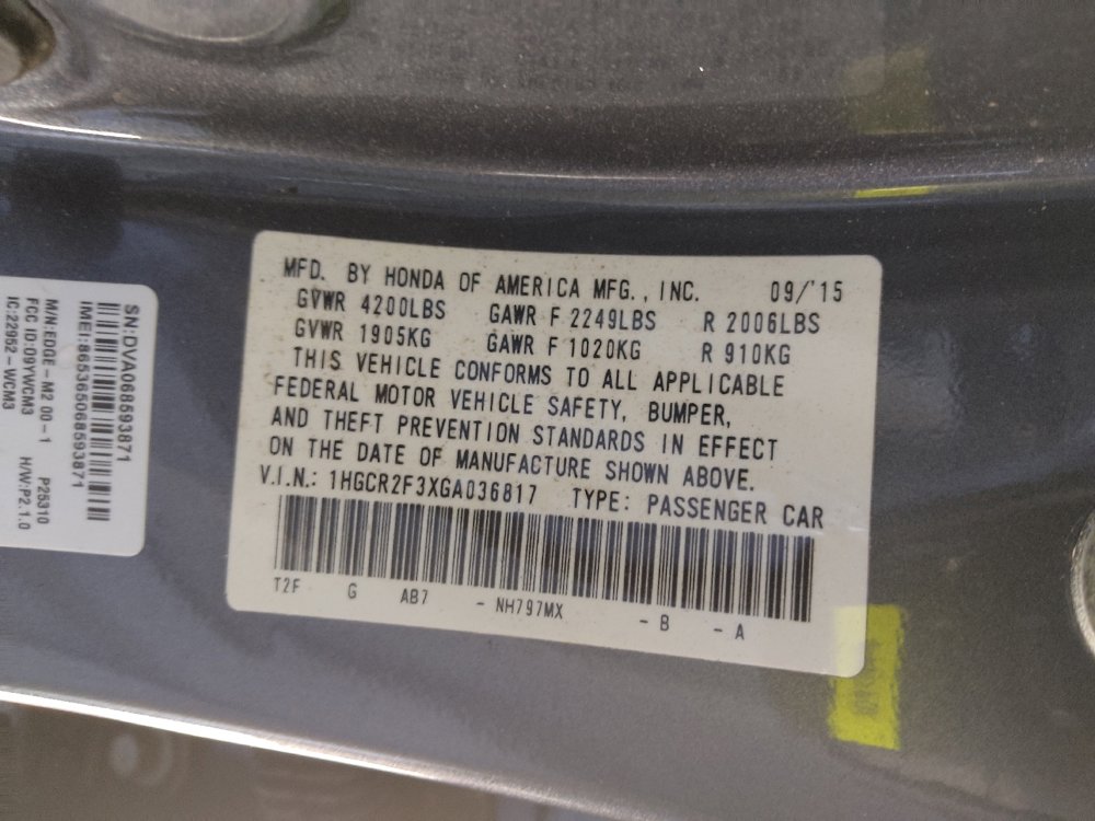 Used 2016 Honda Accord LX image 33