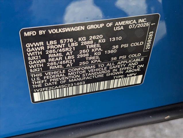 New 2025 Volkswagen Atlas Cross Sport SEL Premium R-Line image 17