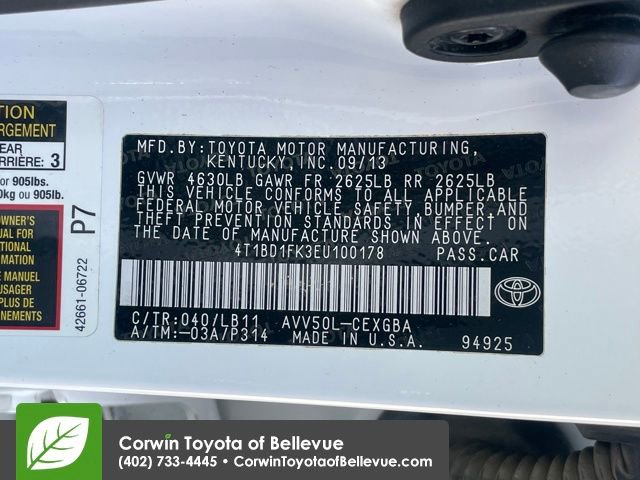 Used 2014 Toyota Camry XLE w/ Leather Package image 23