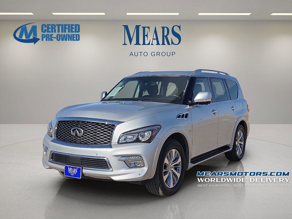 Used 2016 INFINITI QX80 4WD w/ Driver's Assistance Package
