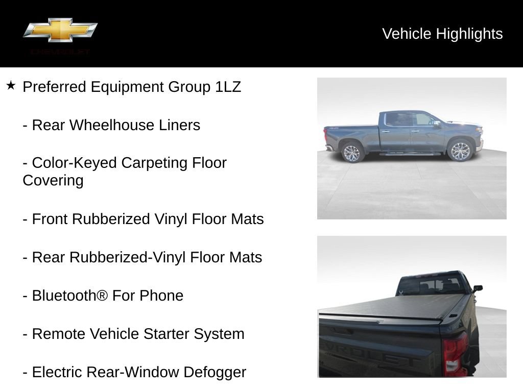Used 2021 Chevrolet Silverado 1500 LTZ w/ Technology Package AWD/4WD image 21