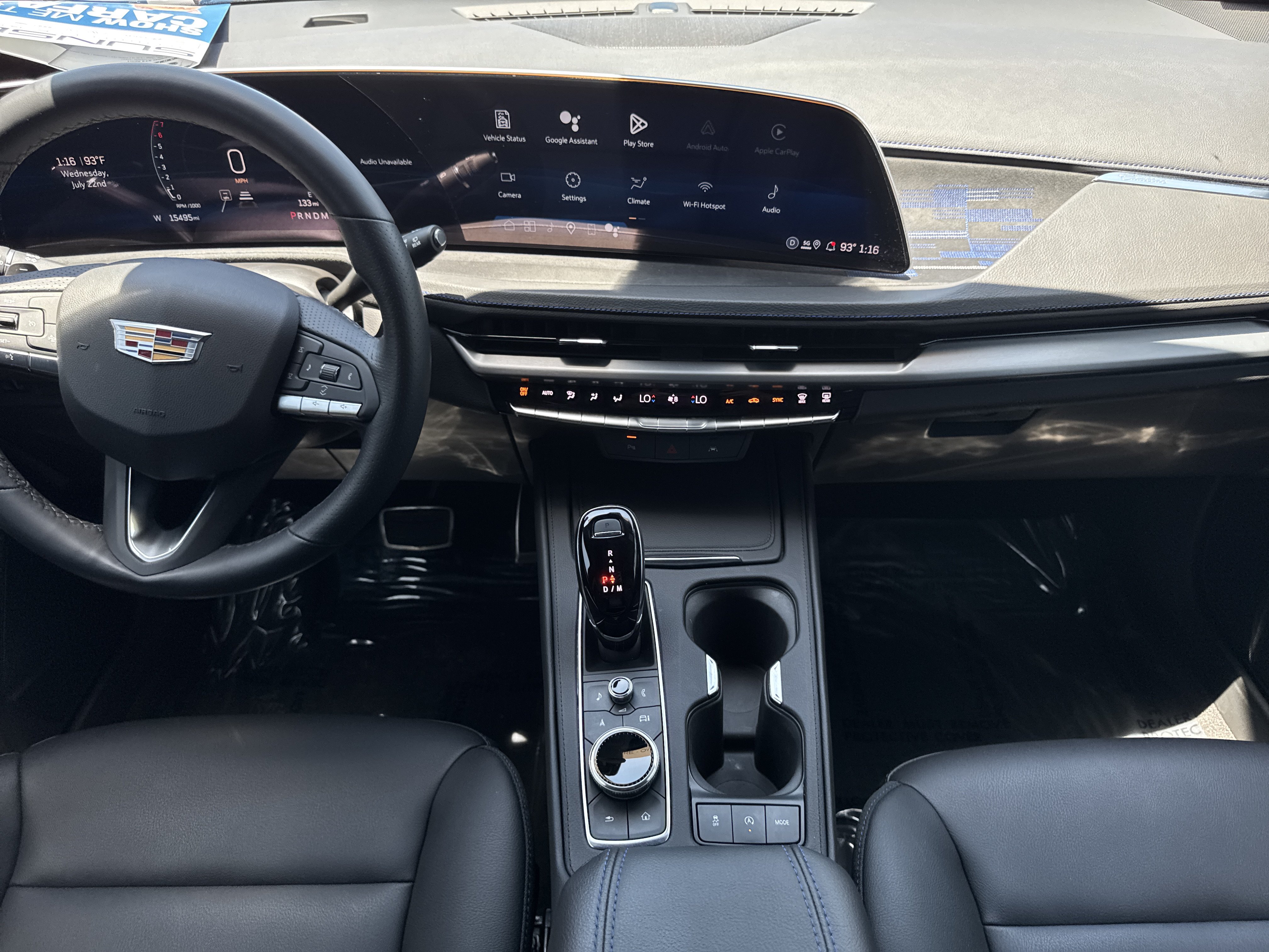 Certified 2025 Cadillac XT4 Sport w/ LPO, Onyx Lite Package FWD image 15