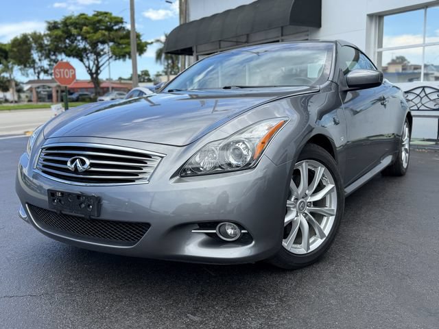 Used 2014 INFINITI Q60 Convertible w/ Premium Package RWD image 1