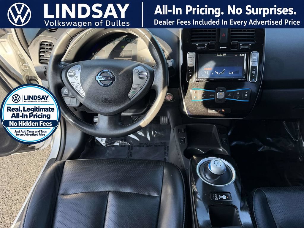 Used 2017 Nissan Leaf SL w/ Premium Package FWD image 10