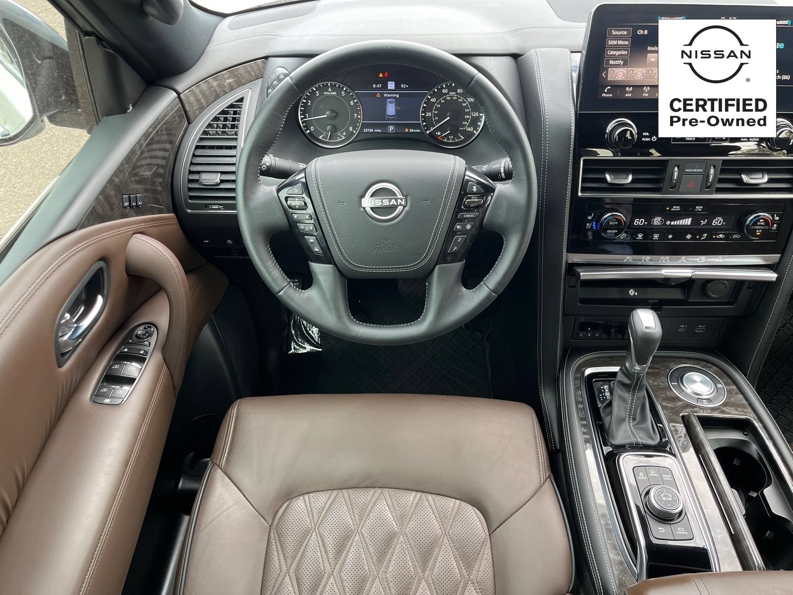 Certified 2023 Nissan Armada Platinum w/ Captain's Chairs Package RWD image 13