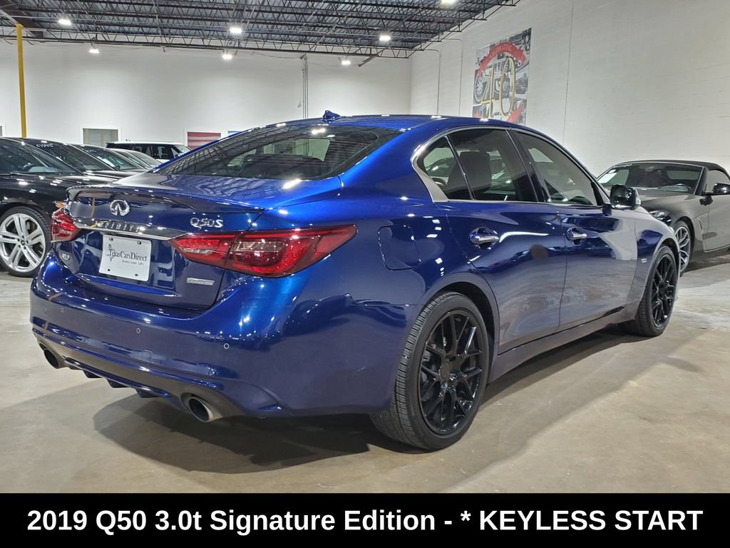 Used 2019 INFINITI Q50 Signature Edition AWD/4WD image 10