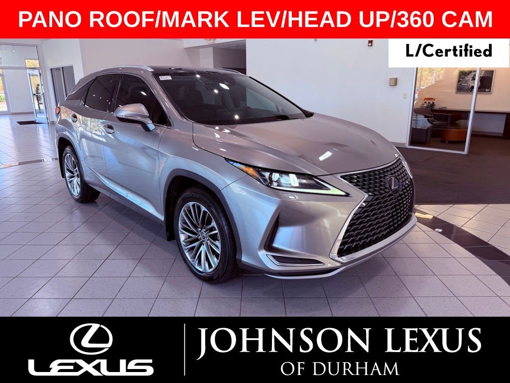 Certified 2022 Lexus RX 450h AWD w/ Luxury Package