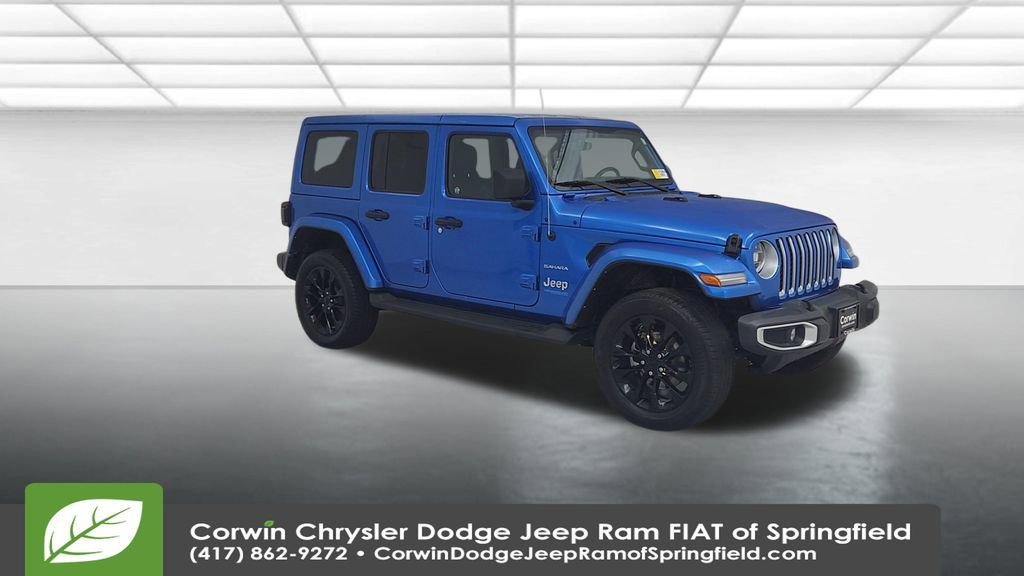 Certified 2021 Jeep Wrangler Unlimited Sahara 4xe w/ Cold Weather Group image 17