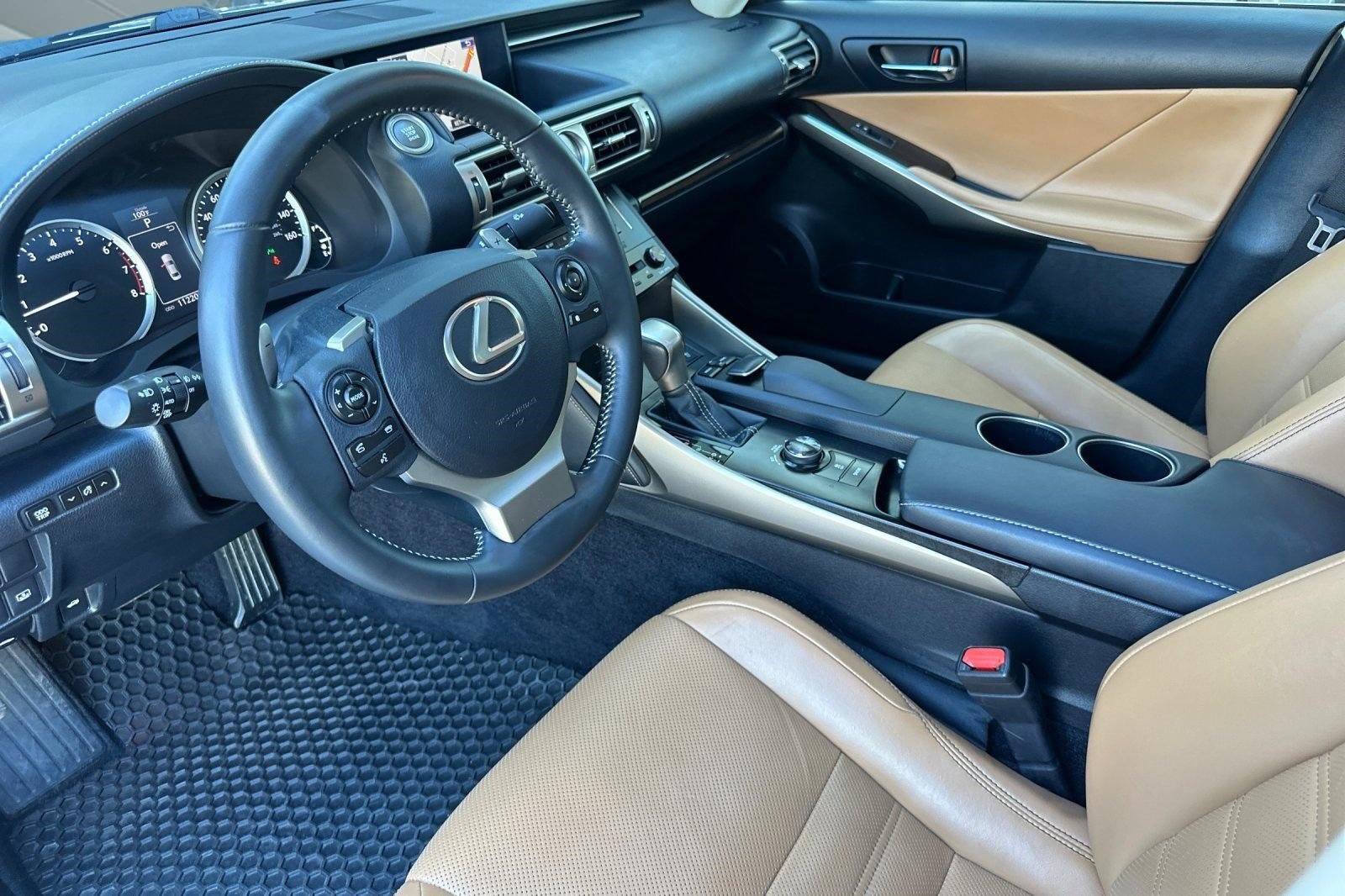 Used 2014 Lexus IS 350 w/ Luxury Package w/Brown Wood image 4