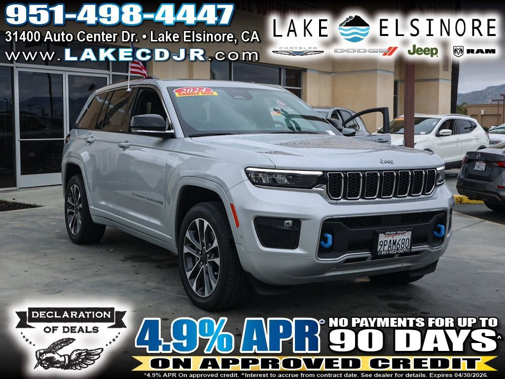 Used 2024 Jeep Grand Cherokee Overland w/ Luxury Tech Group IV 360° Tour