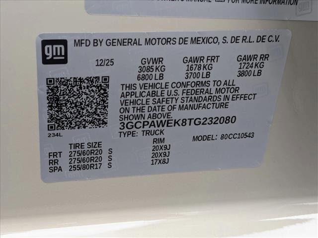 New 2026 Chevrolet Silverado 1500 RST w/ RST Select Package image 18