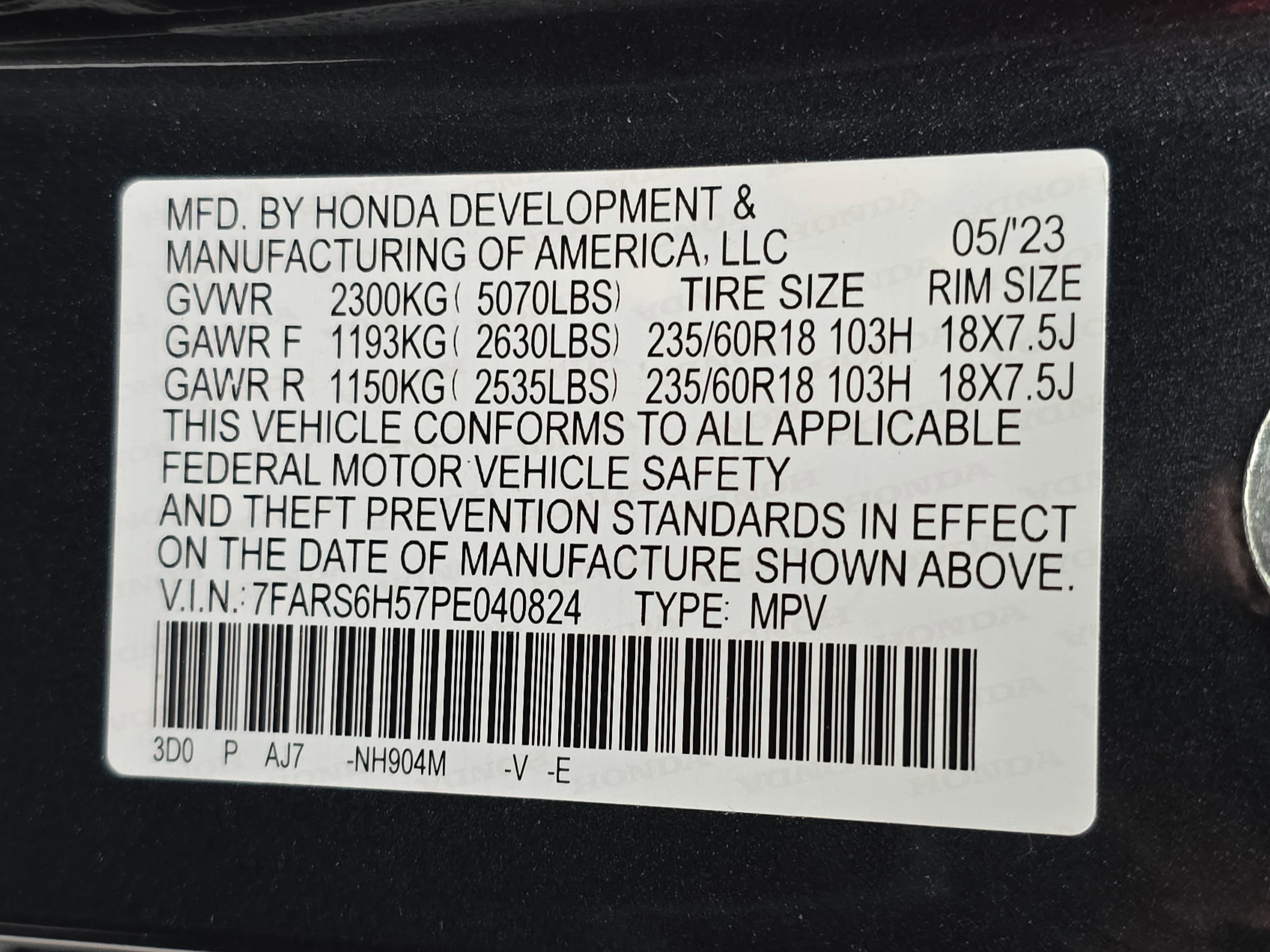 Certified 2023 Honda CR-V Sport image 35