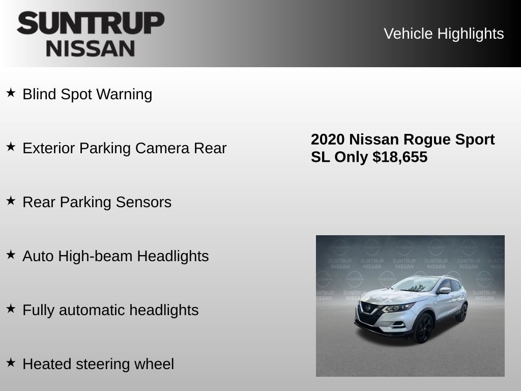 Used 2020 Nissan Rogue Sport SL FWD image 16