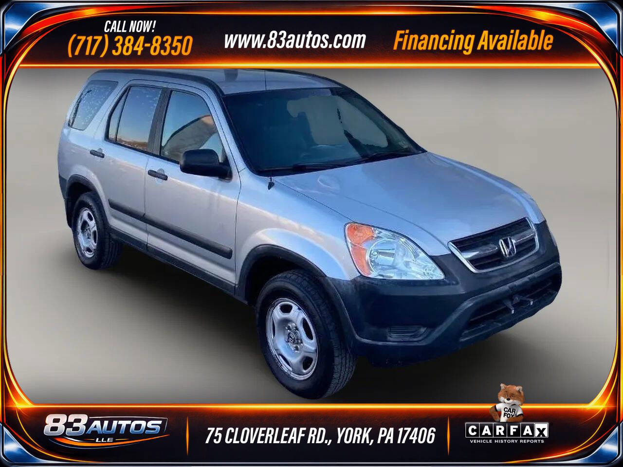 Used 2002 Honda CR-V LX