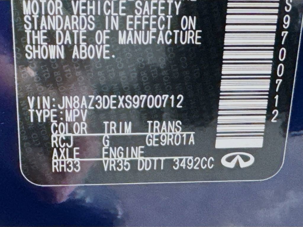 Used 2025 INFINITI QX80 Sensory image 35