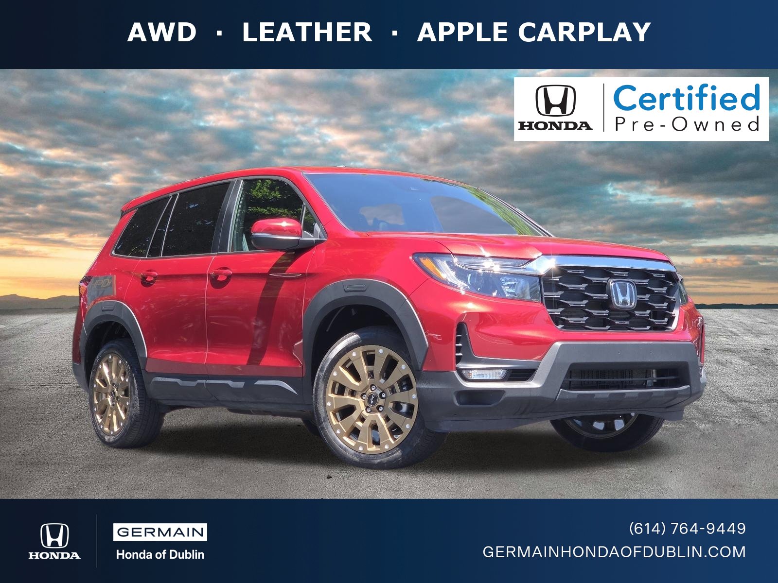 Certified 2023 Honda Passport EX-L video 1