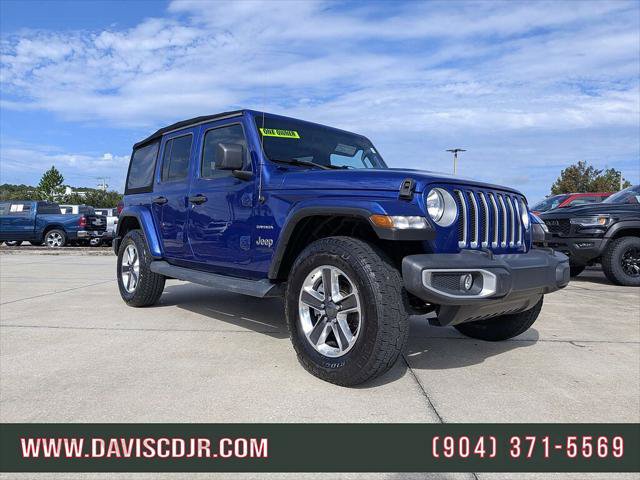 Certified 2018 Jeep Wrangler Unlimited Sahara w/ Cold Weather Group AWD/4WD image 2