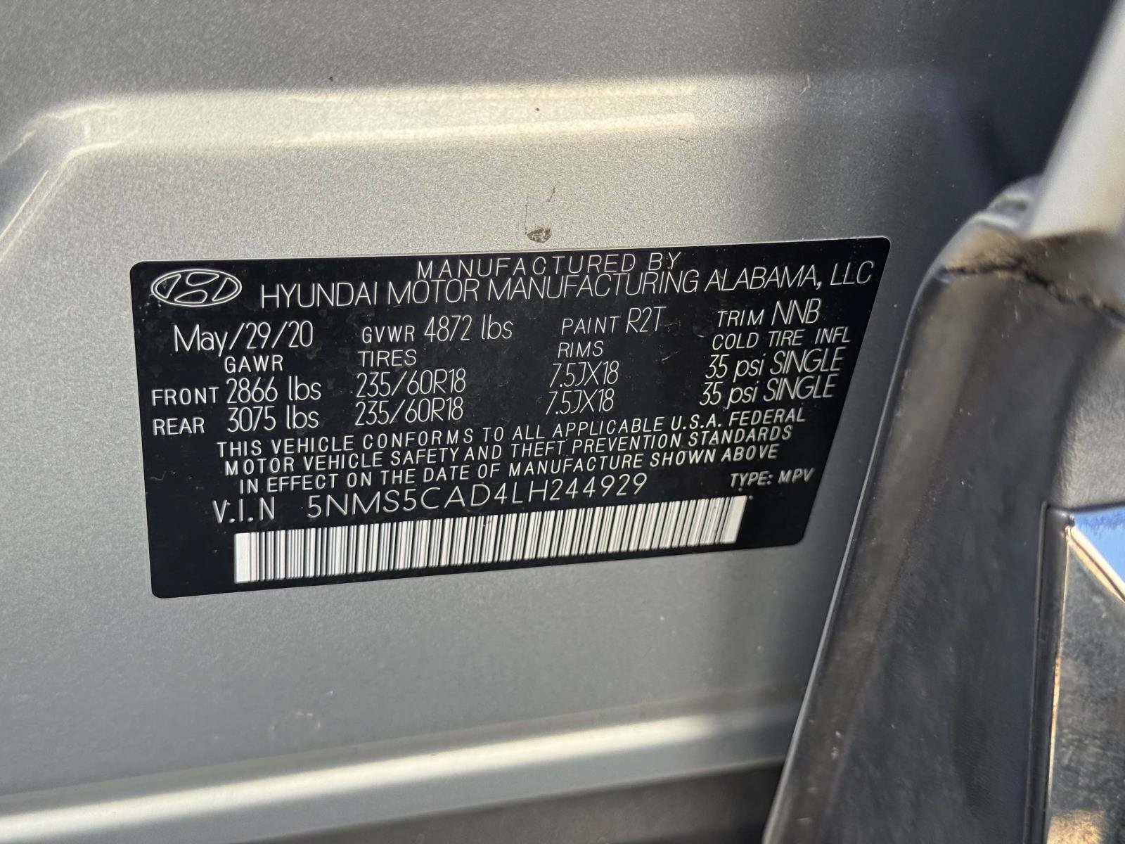 Used 2020 Hyundai Santa Fe Limited AWD/4WD image 16