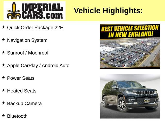 Used 2025 Jeep Grand Cherokee L Limited AWD/4WD image 7
