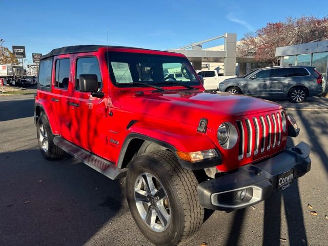 Used 2021 Jeep Wrangler Unlimited Sahara video 2