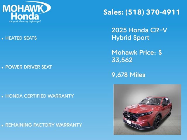 Certified 2025 Honda CR-V Sport image 14