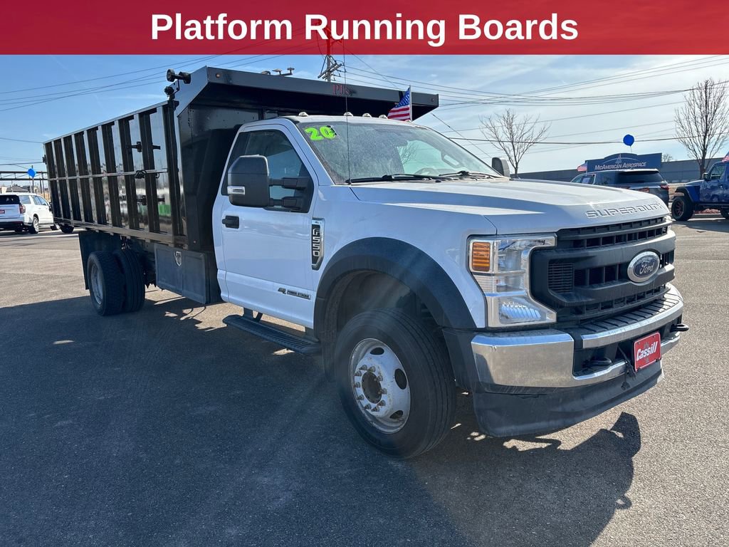 Used 2020 Ford F550 2WD Regular Cab Super Duty image 8