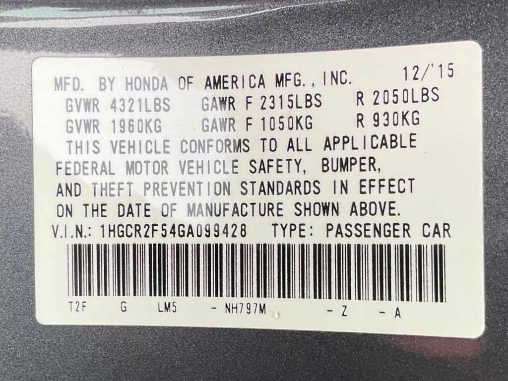Used 2016 Honda Accord Sport image 51