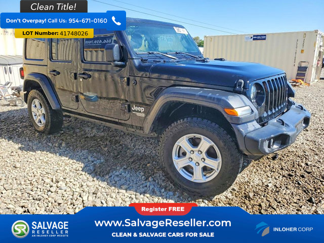 Used 2020 Jeep Wrangler Unlimited Sport S image 5