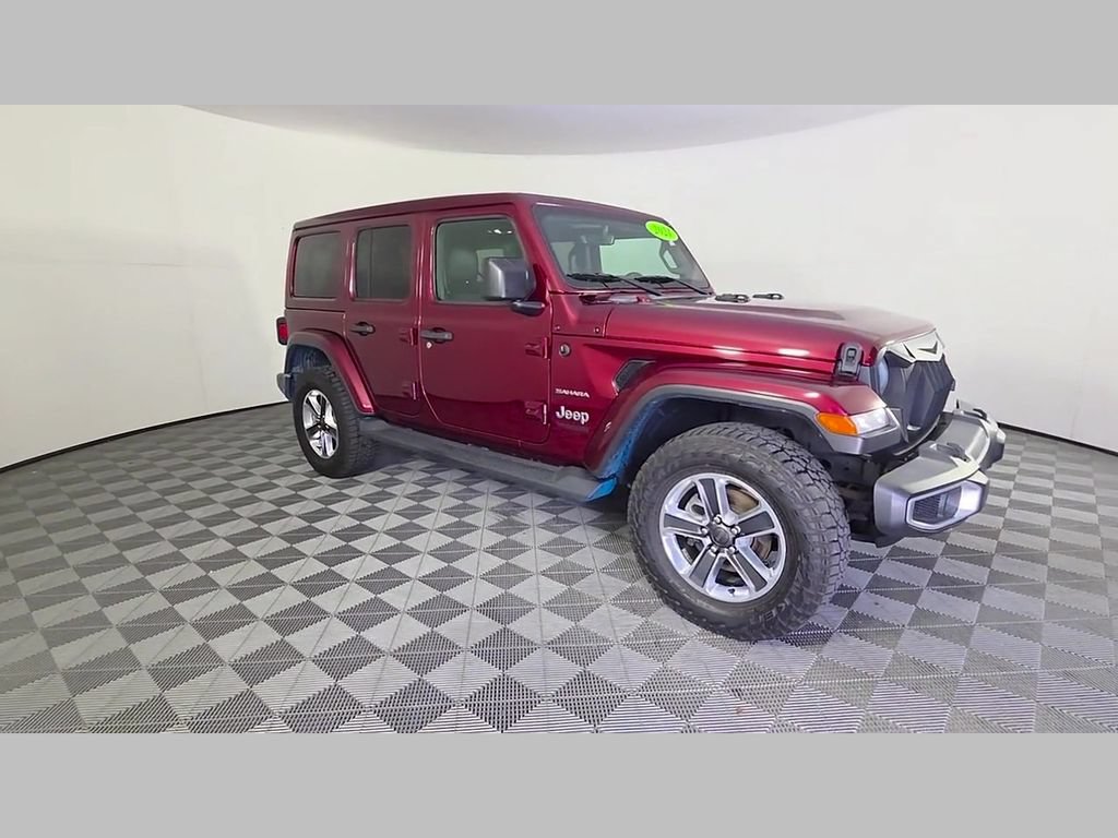 Used 2021 Jeep Wrangler Unlimited Sahara AWD/4WD image 53