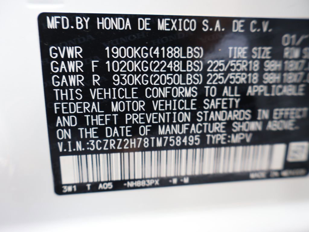 Certified 2026 Honda HR-V EX-L image 34