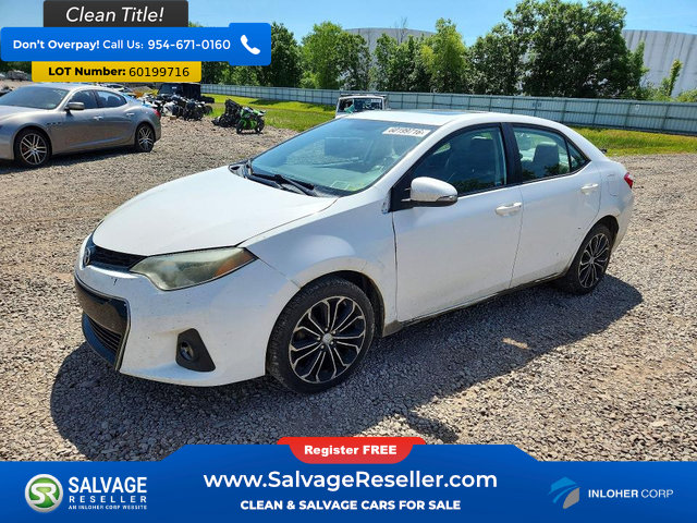 Used 2014 Toyota Corolla S FWD image 1