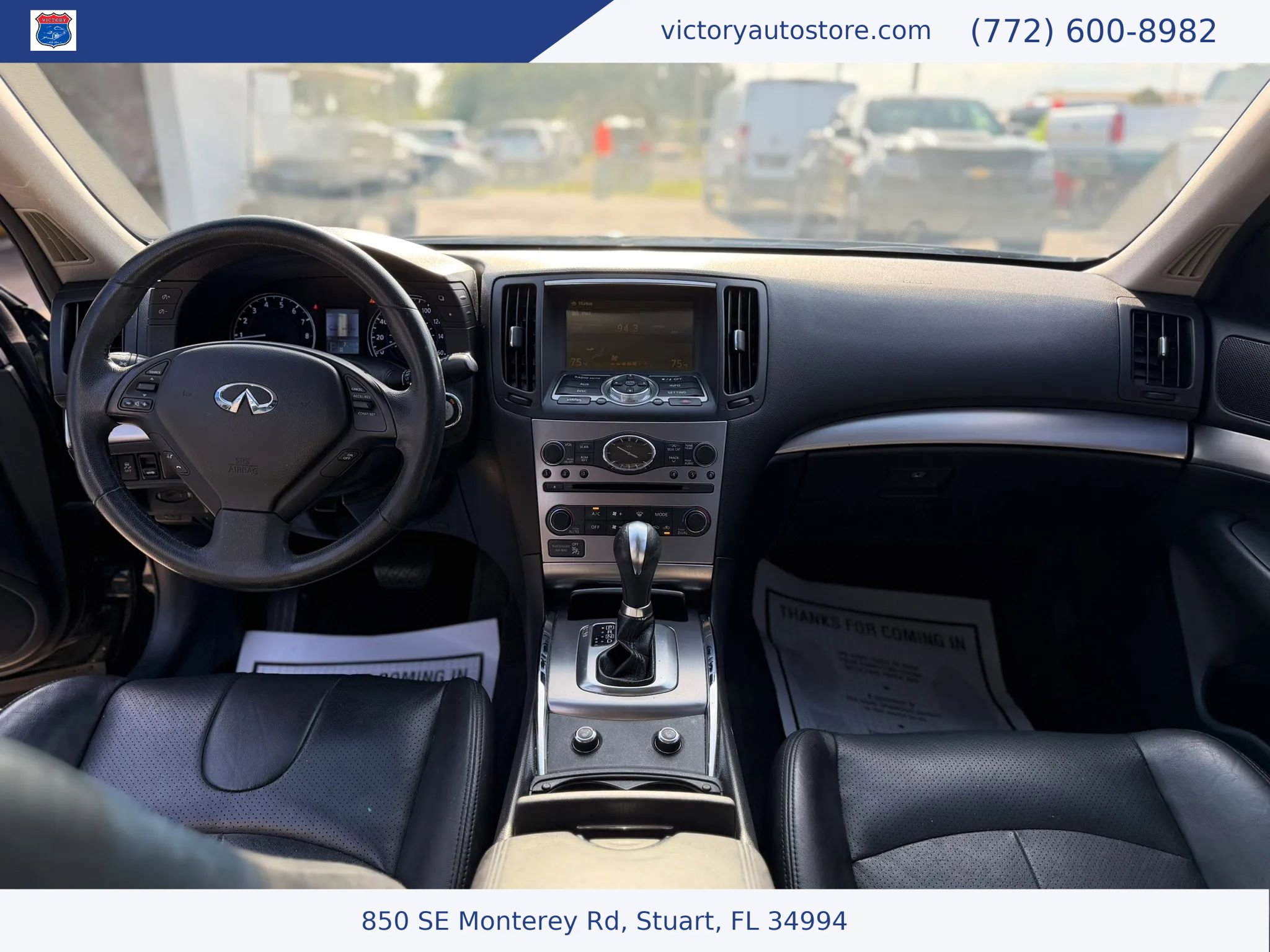 Used 2015 INFINITI Q40 w/ Moonroof Package RWD image 41