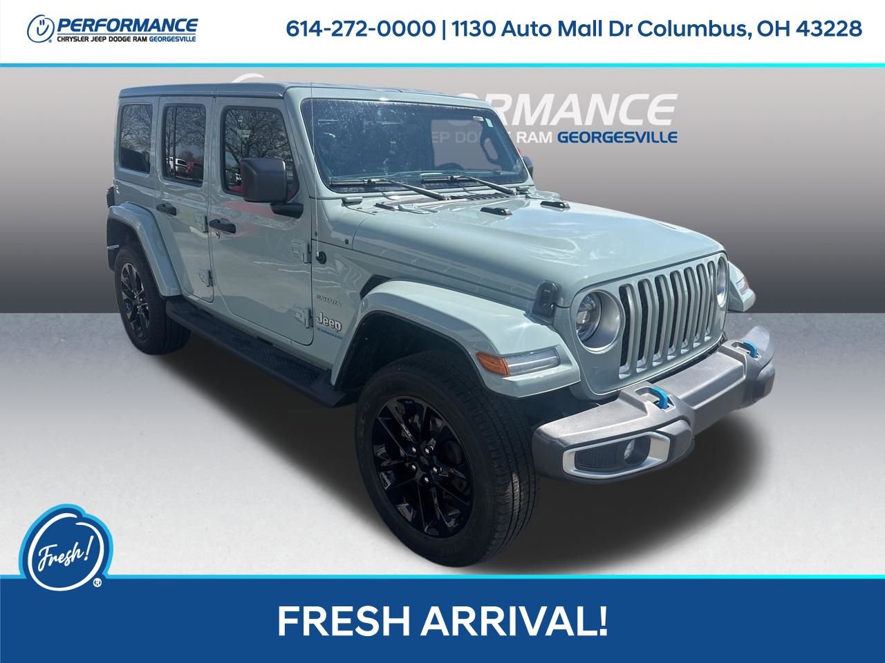 Used 2023 Jeep Wrangler Unlimited Sahara w/ Cold Weather Group image 1