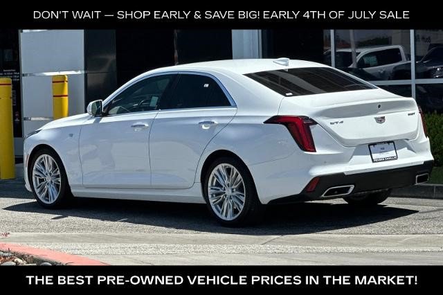 Certified 2024 Cadillac CT4 Premium Luxury w/ Climate Package RWD image 5