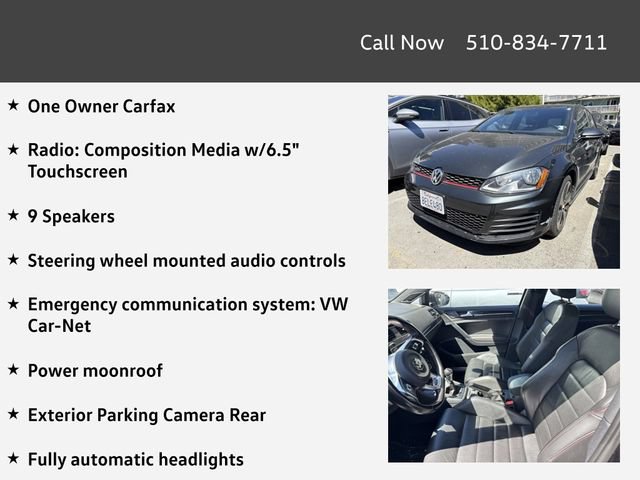 Used 2016 Volkswagen GTI SE FWD image 4