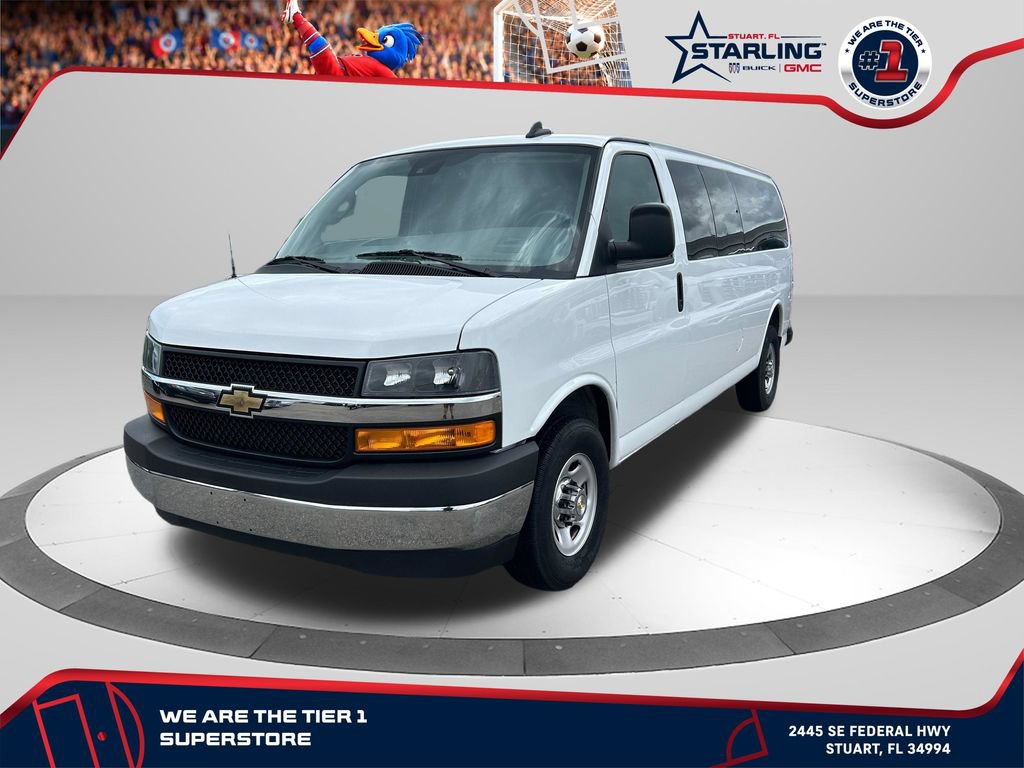 Used 2024 Chevrolet Express 3500 LT w/ LT Preferred Equipment Group RWD image 1