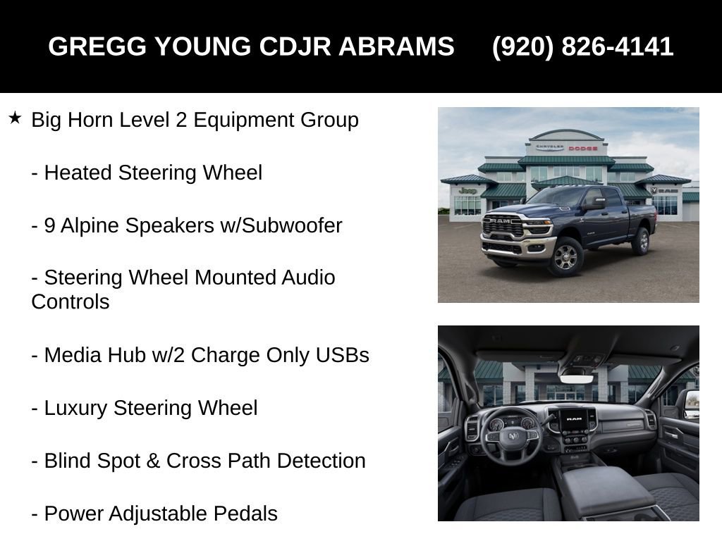 New 2025 RAM 2500 Big Horn image 31