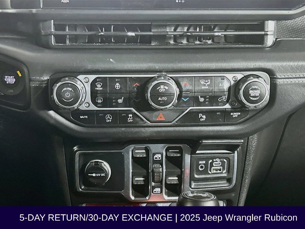 Used 2025 Jeep Wrangler Unlimited Rubicon w/ Safety Group AWD/4WD image 22