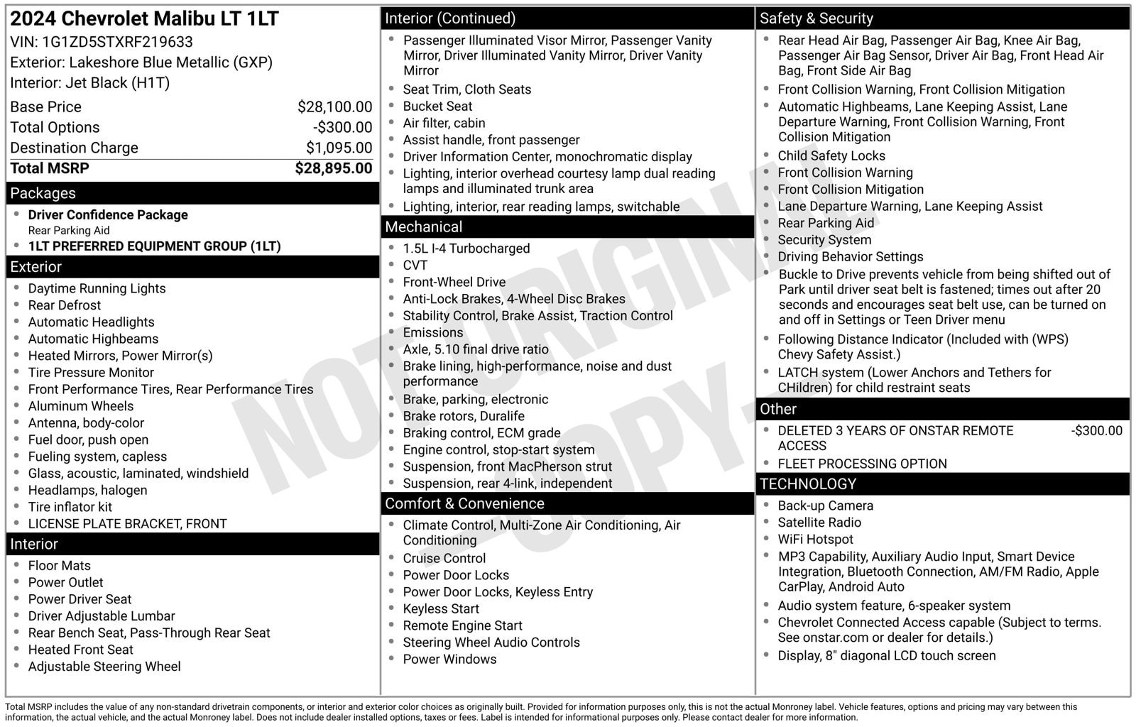 Used 2024 Chevrolet Malibu LT FWD image 29