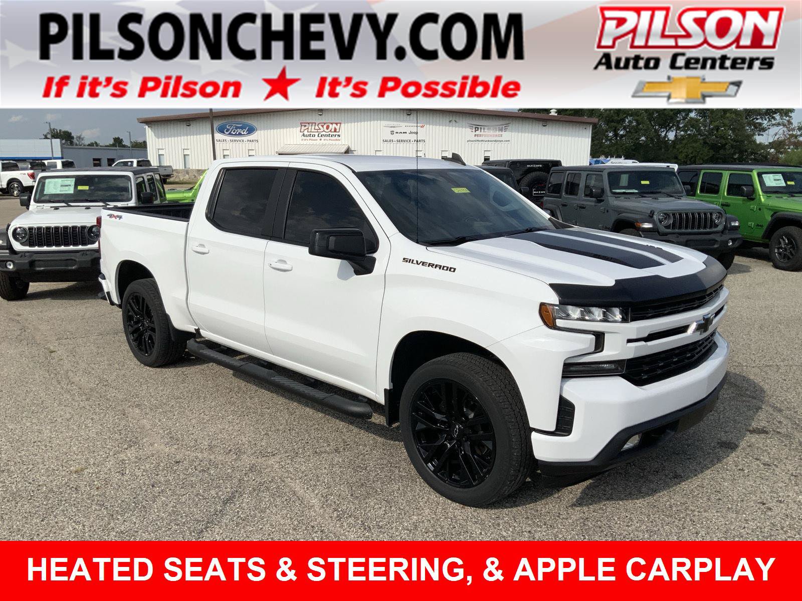 Used 2021 Chevrolet Silverado 1500 RST w/ Rally Edition