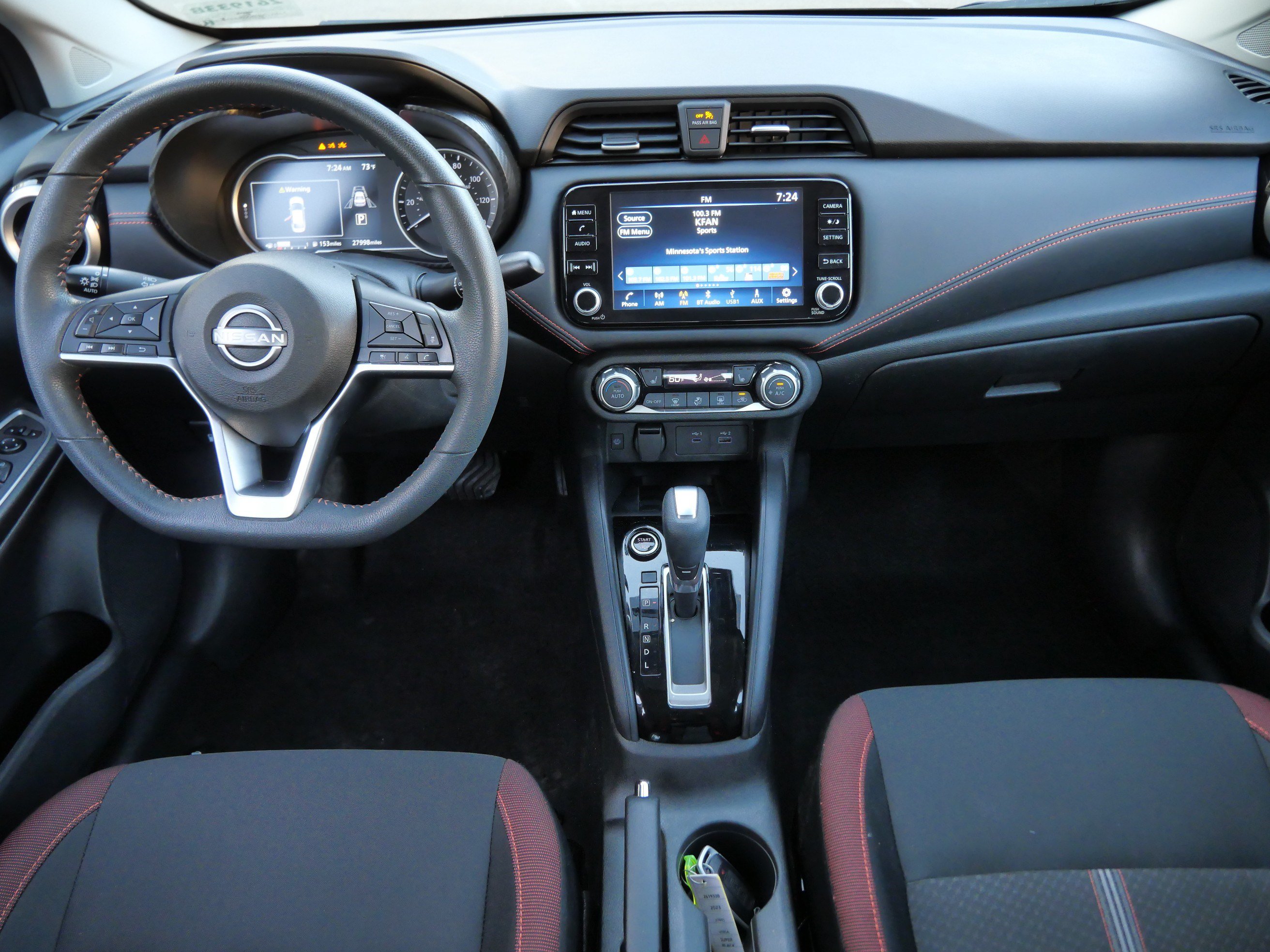 Used 2023 Nissan Versa SR w/ Trunk Package FWD image 10