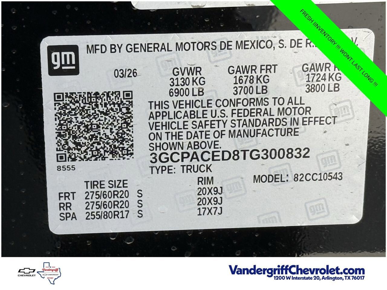 New 2026 Chevrolet Silverado 1500 LT w/ Texas Edition Plus RWD image 20