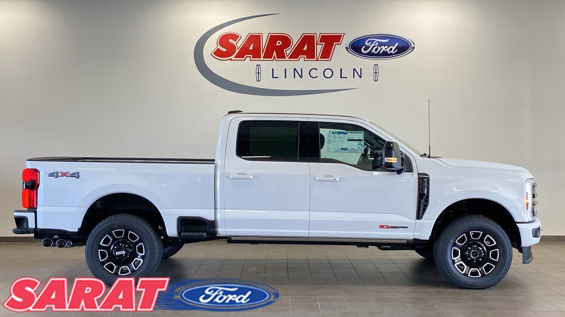 New 2026 Ford F350 Platinum w/ Snow Plow Prep Package