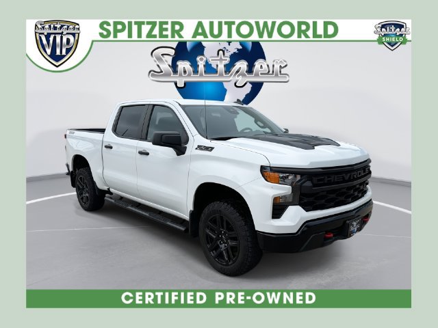 Used 2023 Chevrolet Silverado 1500 Custom Trail Boss w/ LPO, Dark Essentials Package AWD/4WD image 1